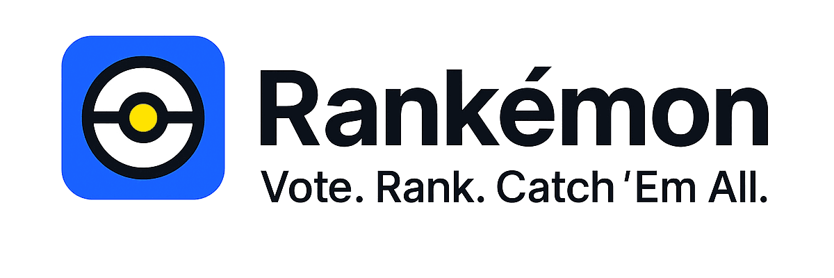Rankémon Logo - Welcome to Rankemon. Vote. Rank. Collect 'Em All